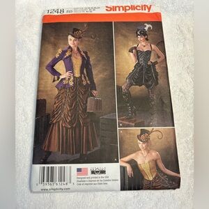 Simplicity Pattern Victorian style #1248